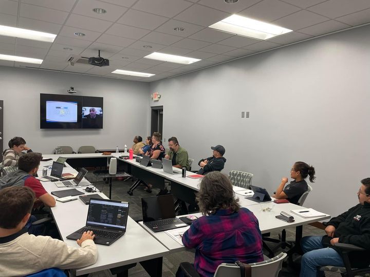 These 14 local entrepreneurs have been meeting for the past three months to take their business from ”ideation” to “launch." Last night, they heard from Cedric Cobb, creator of the Best Pocket Square Holder, as seen on Shark Tank.