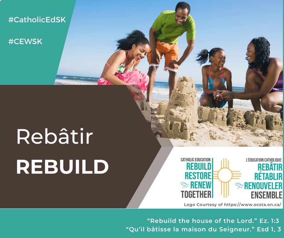 SacredHeart_MJ's tweet photo. "Behold, I make all things new" (Rev. 21:5) We are called to include &amp; serve one another with love; to celebrate diversity; to speak against injustice; to open our hearts &amp; minds to new relationships to #RebuildRestoreRenew those that are fractured. #CatholicEdSK @HolyTrinitySD https://t.co/17zAQpfPFU