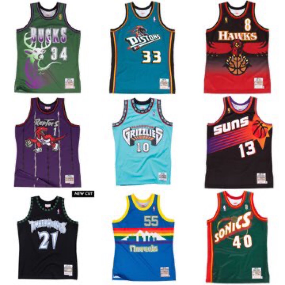 randyjcruz's tweet photo. You can only keep 3 throwback jerseys…which ones are you keeping? https://t.co/xlaQlphkvd