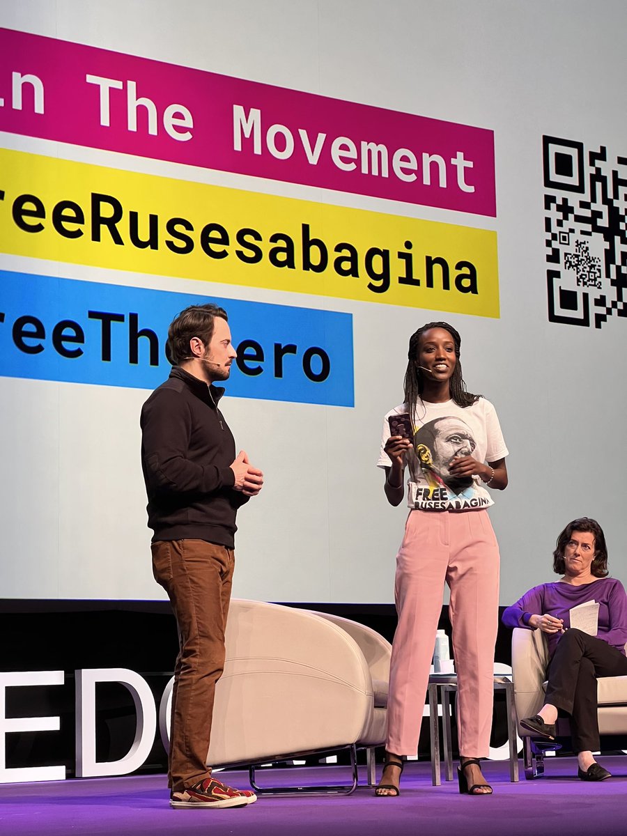 abierkhatib's tweet photo. I met Carine,the daughter of Paul Rusesabagina,the hero of Hotel Rwanda in Oslo today. Guess what: @ckanimba ‘s phone was infected w #Israel ’s spyware, Pegasus
Guess wut again?Her father was kidnapped in Dubai
Sending u love & solidarity @ckanimba
#FreeRusesabagina https://t.co/AmFz7W1o51