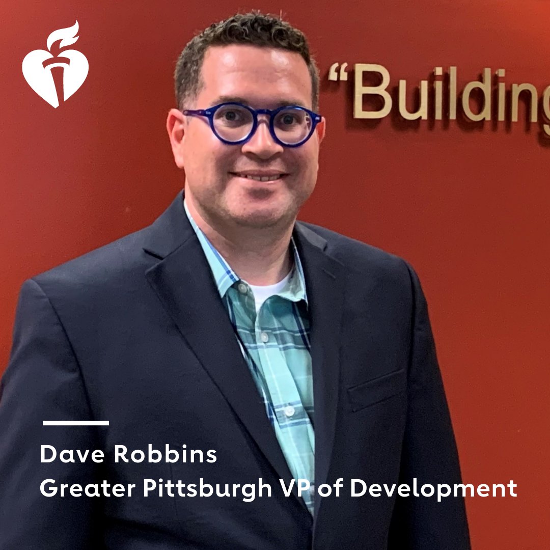 AHAPennsylvania's tweet photo. We are pleased to introduce you to Dave Robbins, Greater Pittsburgh's VP of Development. Welcome Dave with a wave! 👋 
#AHAPittsburgh https://t.co/6fDP7AadLk