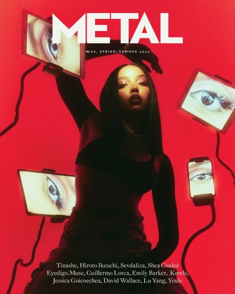 tinashediary's tweet image. .@Tinashe ⁦for @Metal_Magazine 🔥