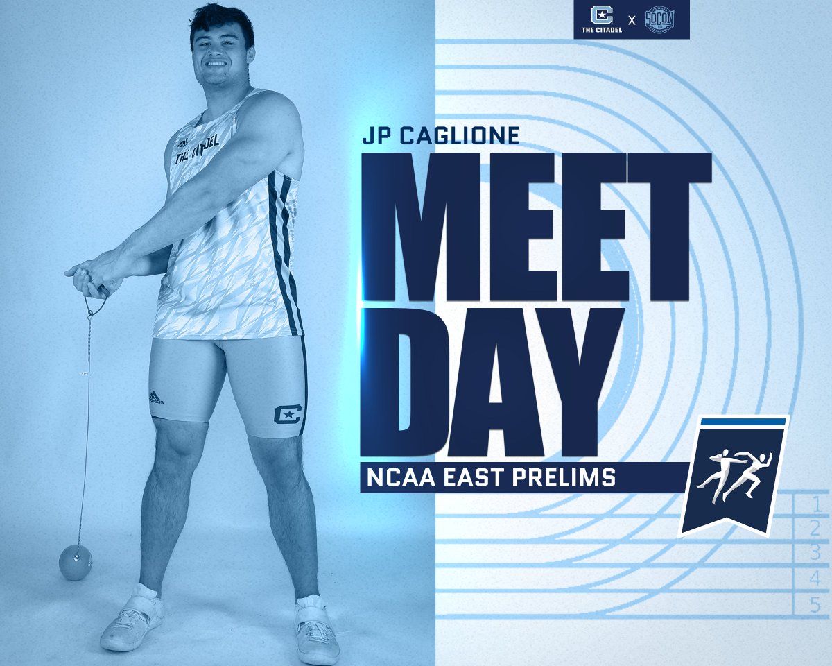 CitadelTFXC's tweet photo. NCAA Prelim Time!

📍Bloomington, IN.
🏟️Haugh Track &amp; Field
⏰10 a.m.
📊https://t.co/XdBiAusU35
📺https://t.co/h260ib58uk

#OurMightyDogs https://t.co/9fgNKcqdOM