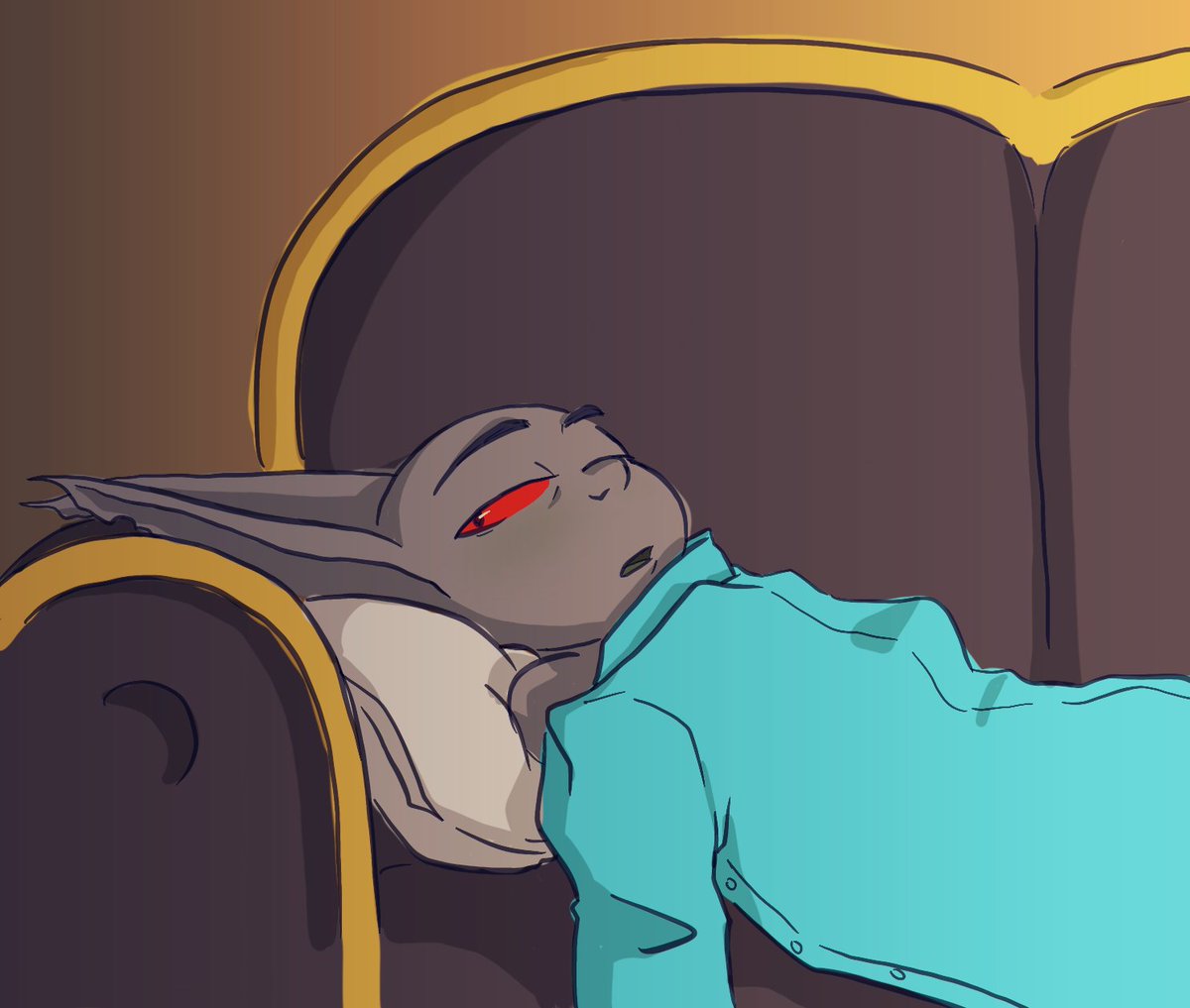 areyouokaypanda's tweet image. reached back in the vault and found a rare, napping goblin
#RQGaming #artistsontwitter