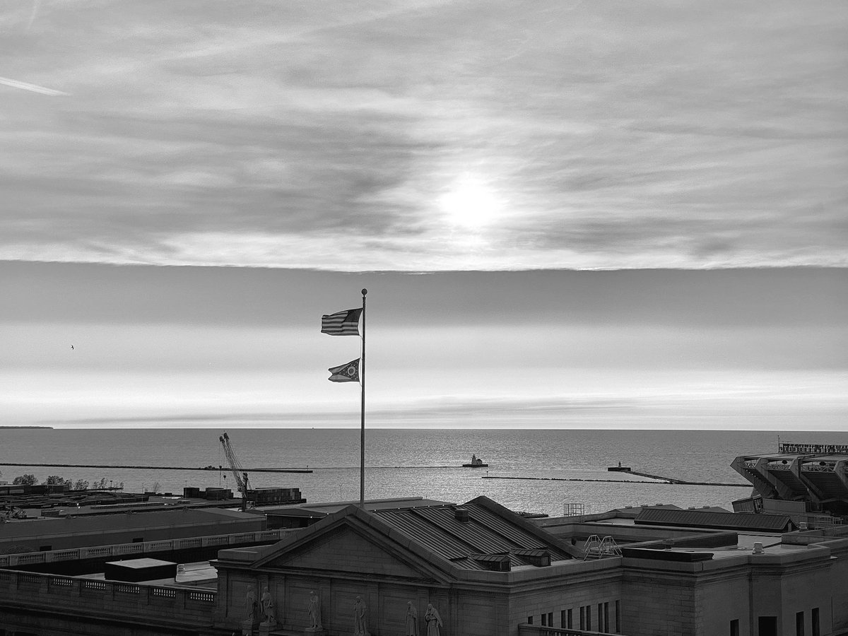 Rothko in Cleveland Skies