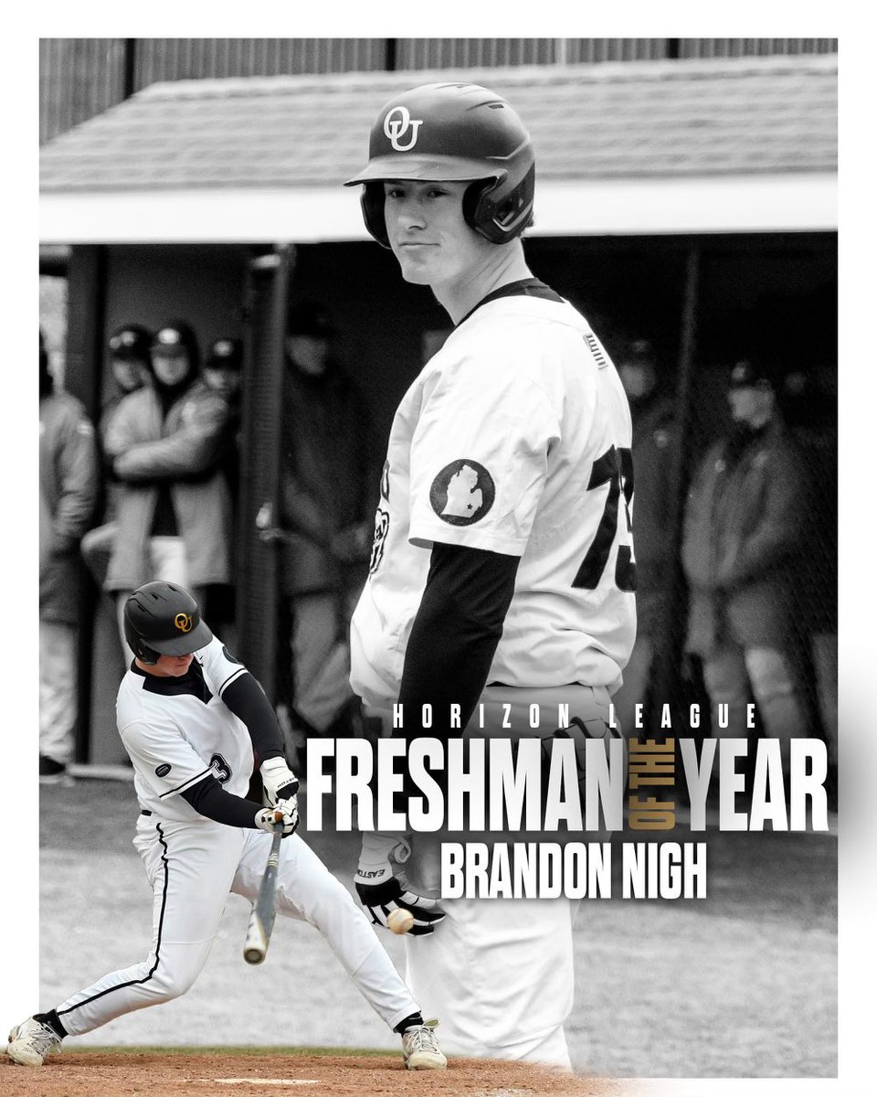 Extremely proud to have <a href="/BrandonNigh/">Brandon Nigh</a> on our team. Congratulations on earning Horizon League Freshman of the Year!