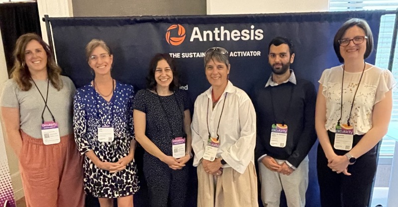 Our Anthesis delegation came back from the #Circularity22 conference feeling energized by the valuable sessions, meet-ups with clients, and new connections made with leaders in the circularity space. Thank you for hosting another great conference @greenbiz #sustainability