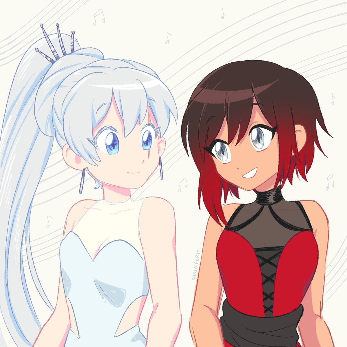 whiterose doodle 💃🏻🌹❄️ #rwby #rwbyfanart