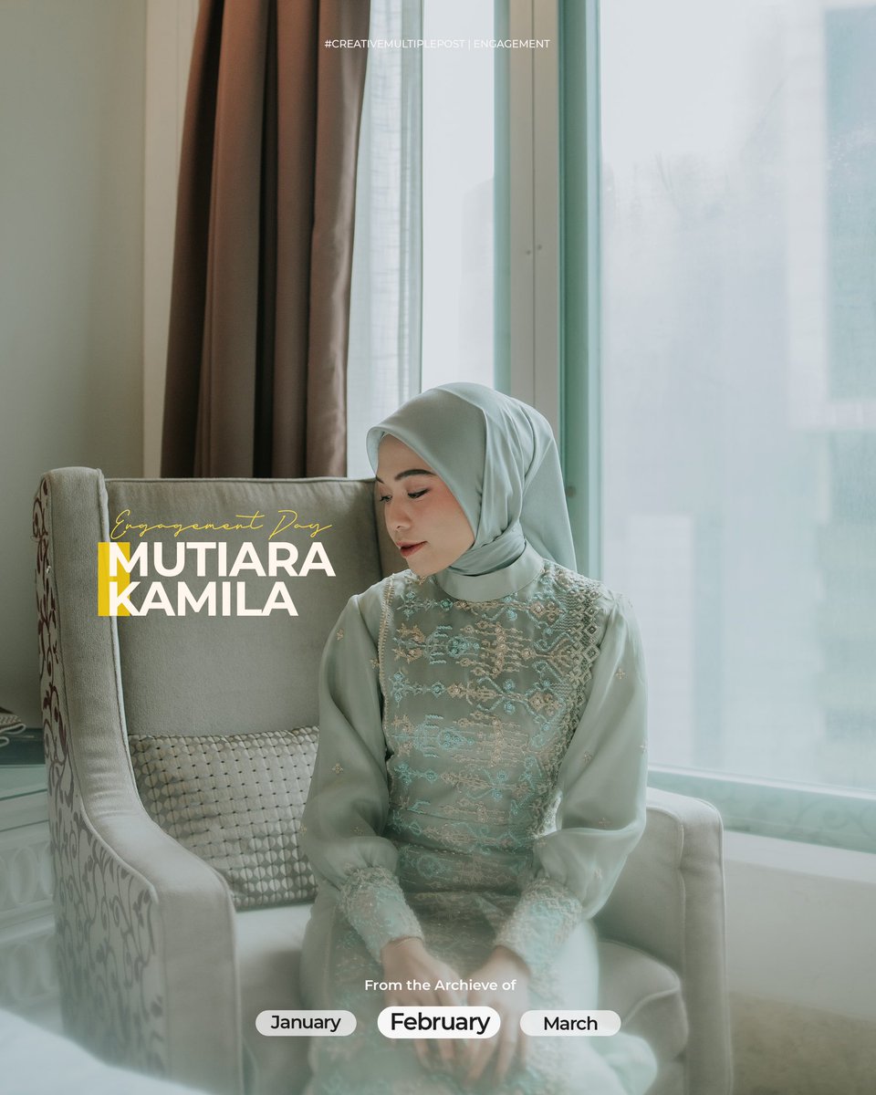 ArismalRezki's tweet image. Mutiara Kamila’s Engagement Day #35mm #CreativeMultiplePost
