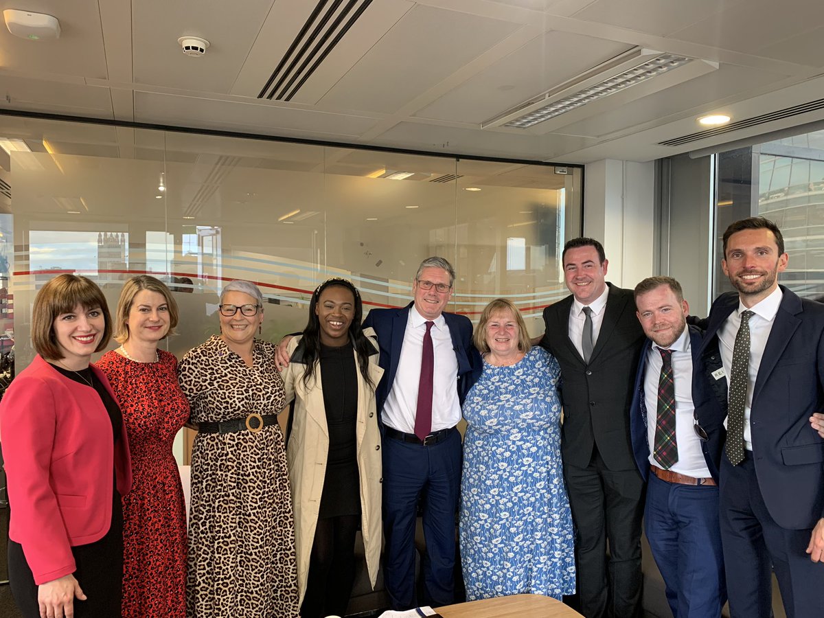 JoshMacAlister's tweet photo. Campaigners with lived experience of children’s social care shared their stories and hopes for change with @10DowningStreet and @Keir_Starmer this afternoon. Thank you to everyone for listening. Resetting the system for children and families will take a cross party effort. https://t.co/f6TKqFMCQY