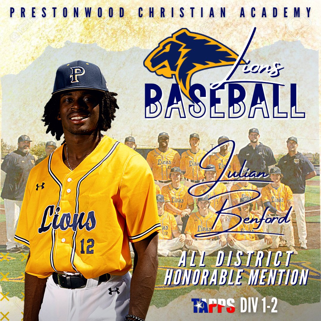 Congratulations to our Baseball All District Honorable Mention athletes!