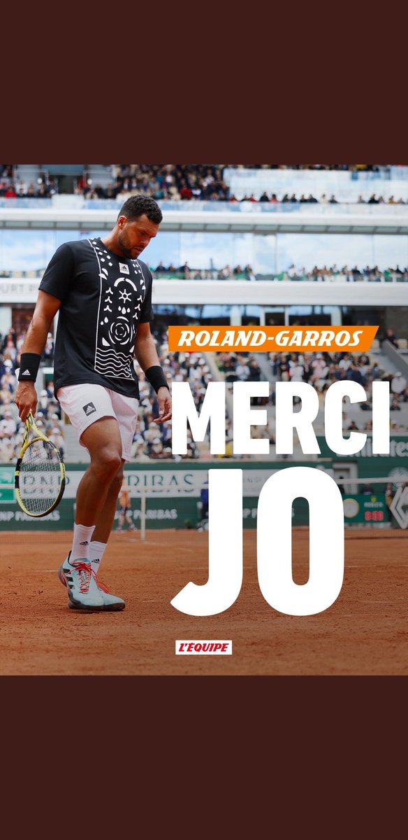 RomuFalce's tweet photo. Énorme respect pour ton parcours, tu vas nous manquer champion @tsonga7 https://t.co/bdDYEdN2t0