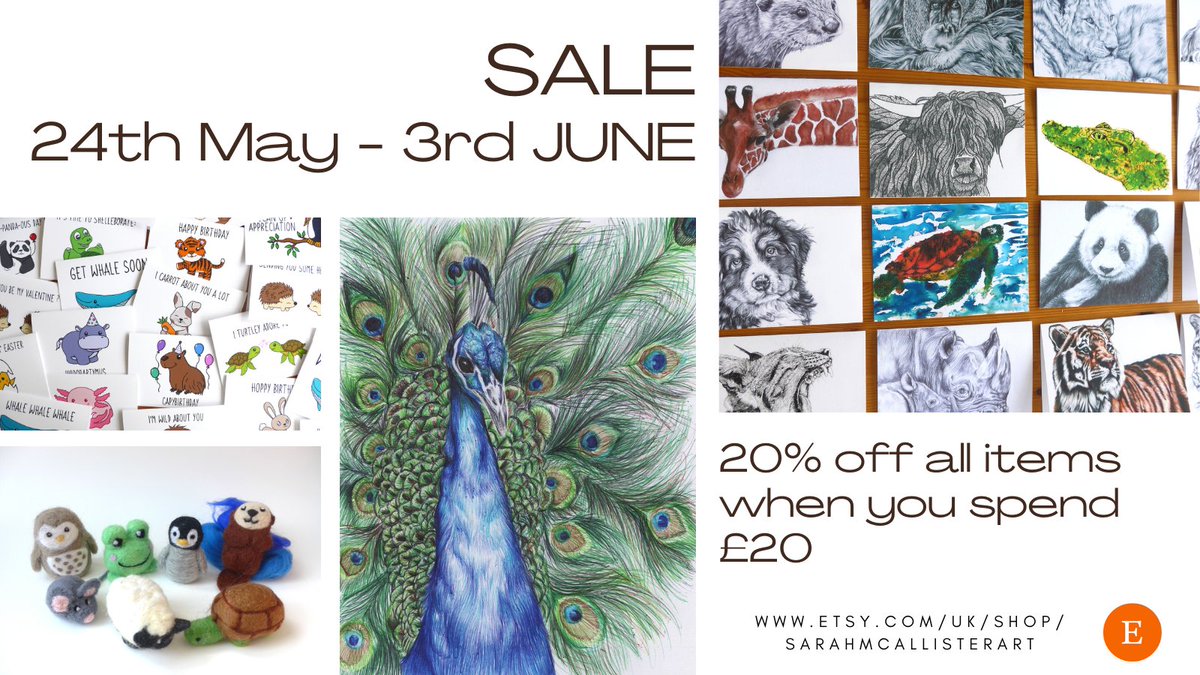 Head over to my Etsy Shop to make the most of this sale!

etsy.com/uk/shop/SarahM…