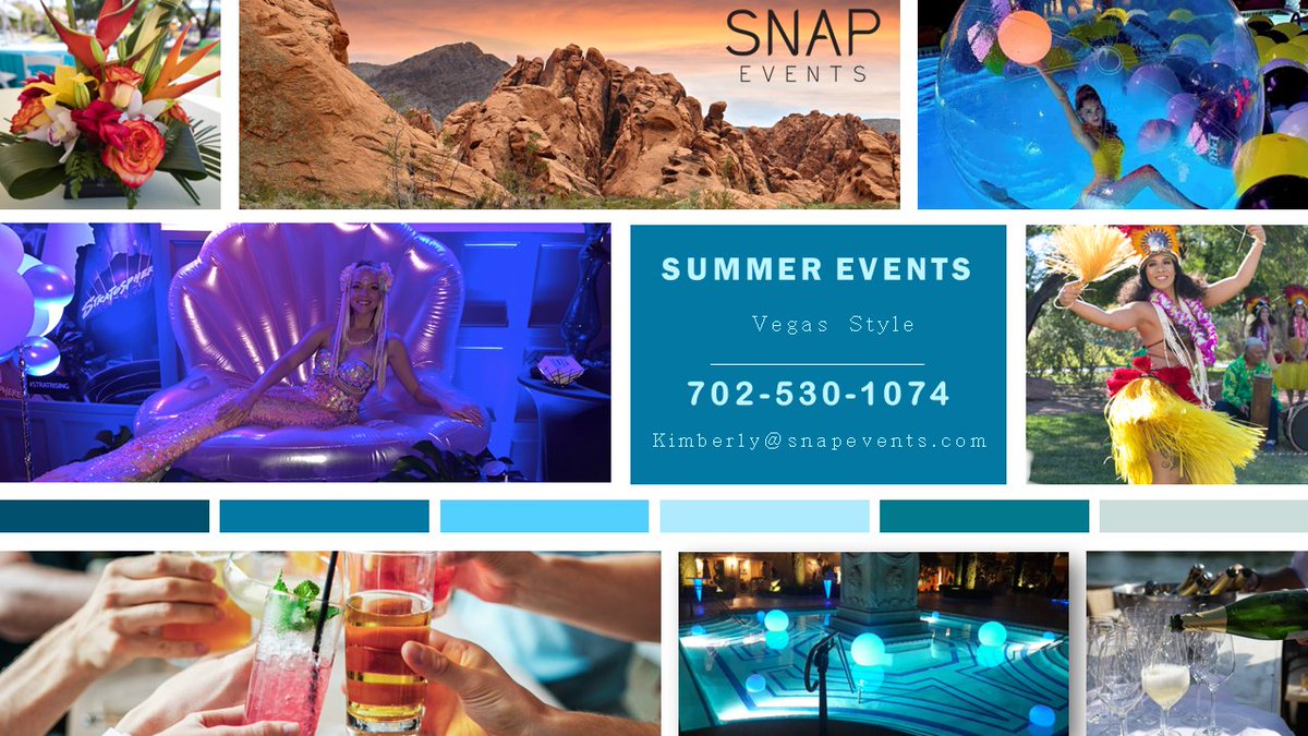 SnapEventsLV's tweet photo. Snap Events - Summer in Las Vegas.   Pool Parties, Luau's, Mermaids, Hawaiian Dancers, Company Picnics, Sightseeing Tours, Adventure, Nightclubs, Adult Beverages - we've got it all.   #lasvegas #summerlovin #summer2022 #eventprofs #eventplanning   #event https://t.co/DqJJm0RG0R
