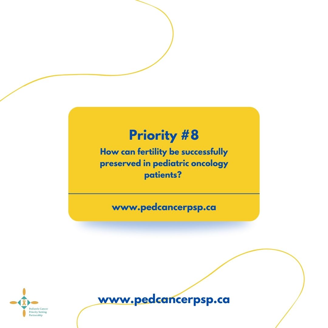 PedCancerPSP's tweet photo. Fertility in pediatric oncology patients is often something that many people are not aware of until the future. Knowing how to preserve fertility can help with fertility awareness in the lives of pediatric oncology patients. #childhoodcancer 🇨🇦🎗 https://t.co/zaGfhU94A4