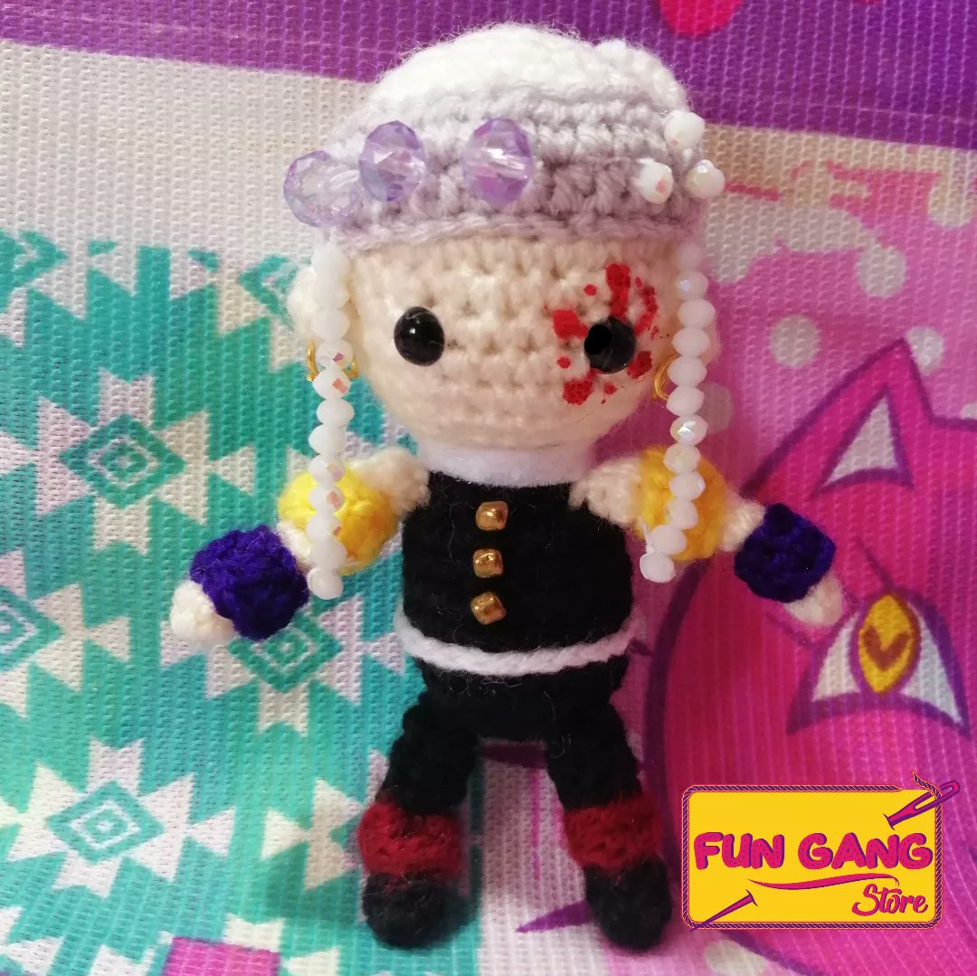 FunGangStore's tweet photo. Tengen Uzui🎵

#amigurumi #amigurumis #crochet #handmade #hechoamano #tejido #amigurumianime #animeamigurumi #art #fanart #arte #artesanal #DemonSlayer #kimetsunoyaiba #kimetsunoyaibafanart #demonslayerfanart #anime #manga #animeandmanga #animeymanga #tengen #tengenuzui https://t.co/ft1MUjGt23