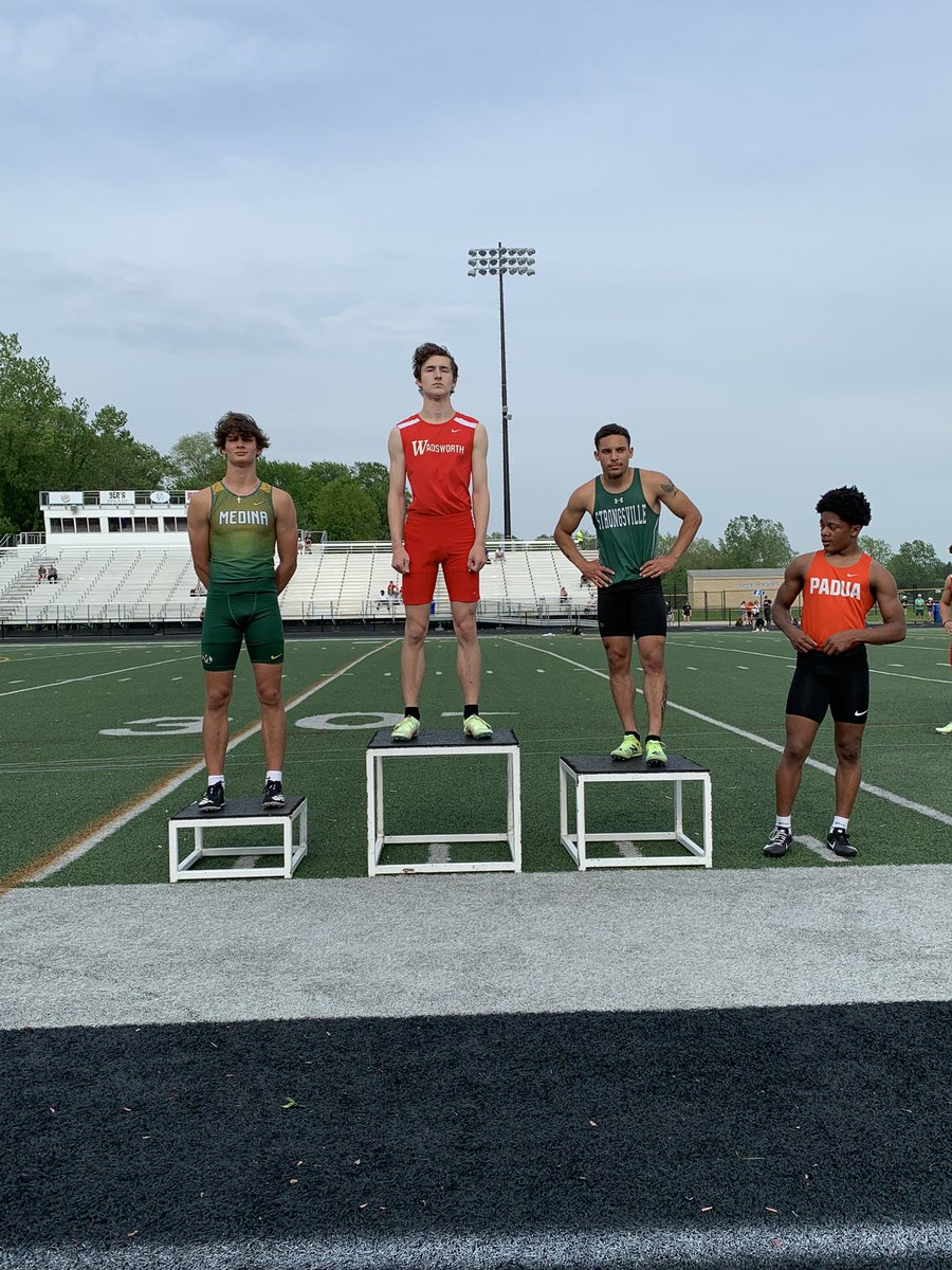 WHSMensTrack's tweet image. Congratulations to Adam Quinn for earning District Champion in the 100 meters at the Brunswick District Meet.