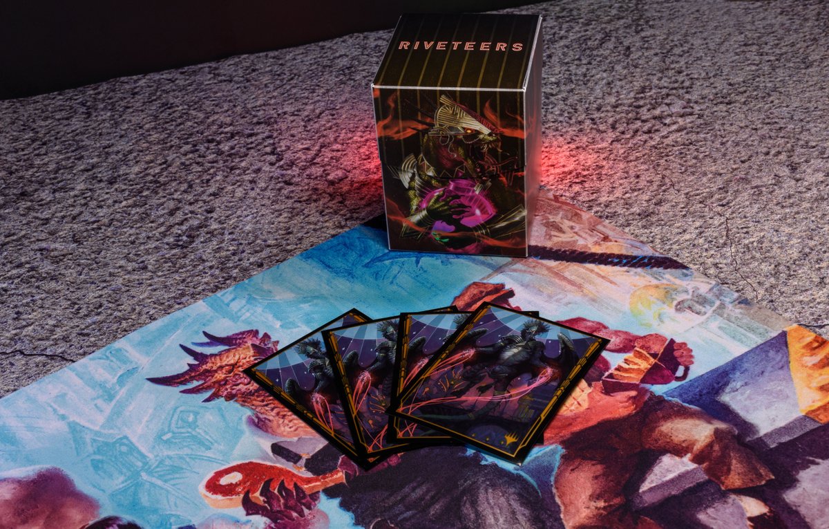 UltraProIntl's tweet photo. It’s important to get a leg up on the competition. And if it’s your enemy’s leg, all the better!
Start your #MTGCapenna collection off on the right foot with our full line of accessories!
#Riveteers #MTG https://t.co/Bz8LvONqGV
