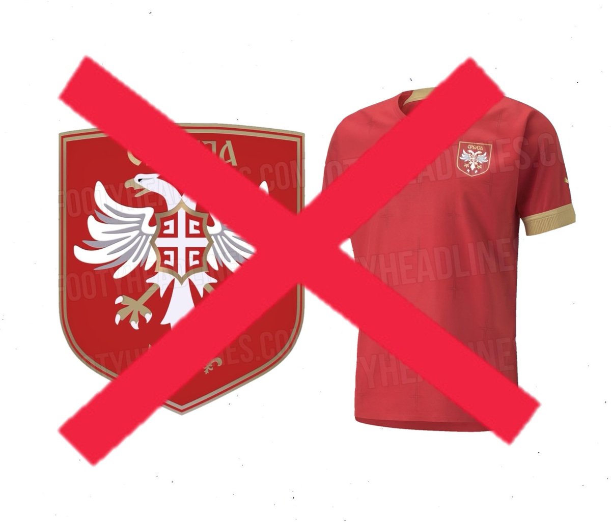 serbianfooty2's tweet photo. Sign the petition to let @FSSrbije &amp; @pumafootball know that we don't want this awful new jersey &amp; crest! 

Spread the word, we can do this 🇷🇸💪

https://t.co/0ma8WABsgJ https://t.co/Z4pVYiQzww