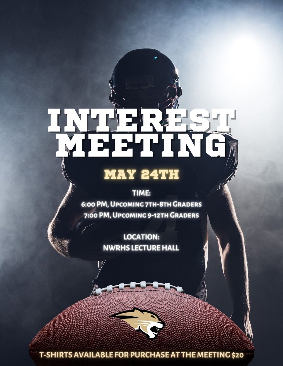 COUGAR FOOTBALL (@nwrcougarfb) on Twitter photo  COUGAR FOOTBALL (@nwrcougarfb) on Twitter photo