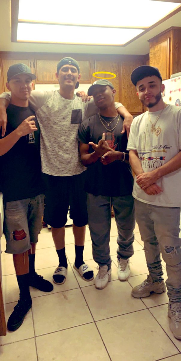 Addicted2Adrian's tweet image. The Cognac boyz are never gonna be the same. Gonna miss you forever my bro 😔 fly high up there and watch over us. We love you Kaj 🤍