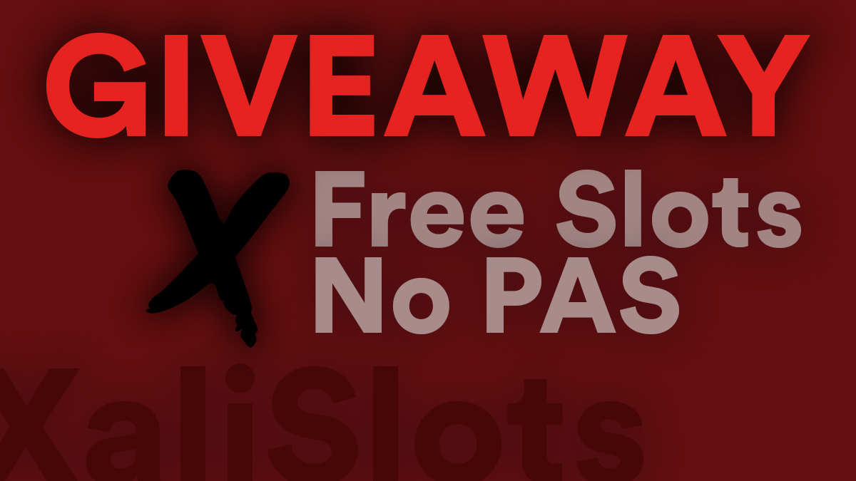 Get your free Slts ready! Giveaway will run 7 Days: Follow - Join Discord - Retweet - @ 2 Friends ⭐️1x Free PAS ⭐️1x 7 Days Free Slts ⭐️1x 14 Days Free Slts See you in 7 Days with the results!