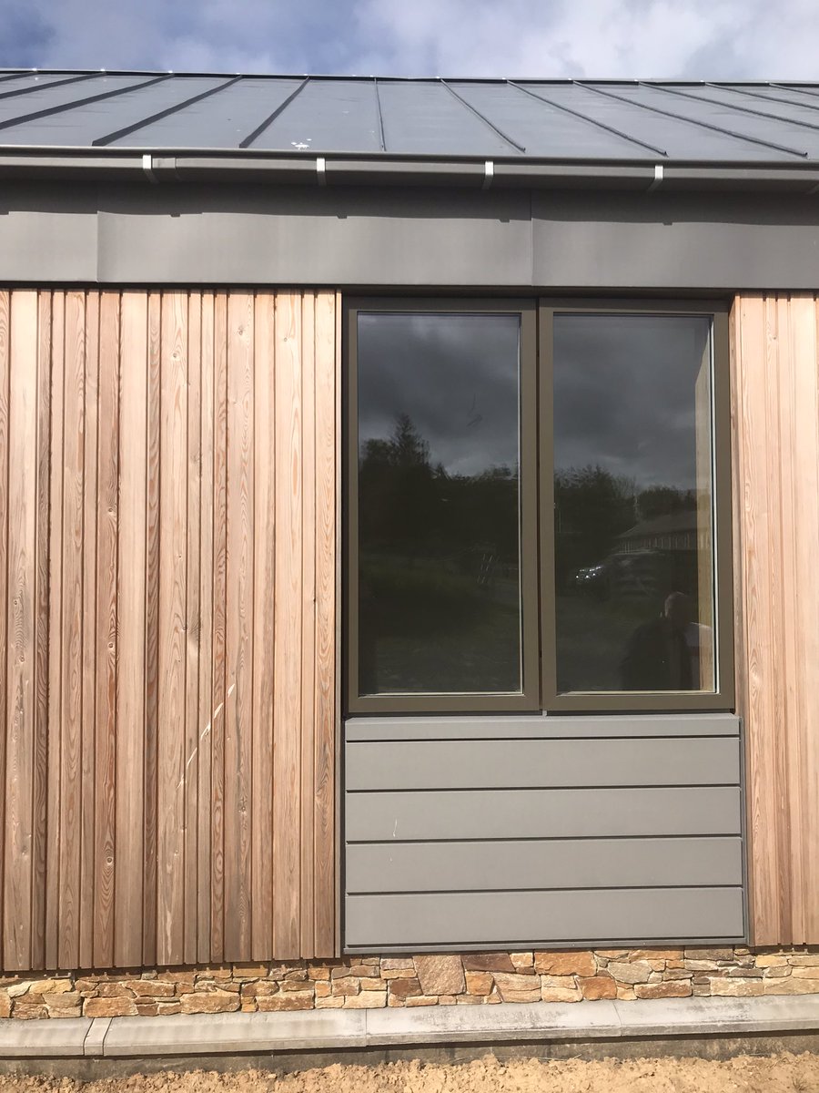 SummersonRob's tweet image. Fantastic site visit this morning to see an old friends #selfbuild #sustainable house in #Northumberland