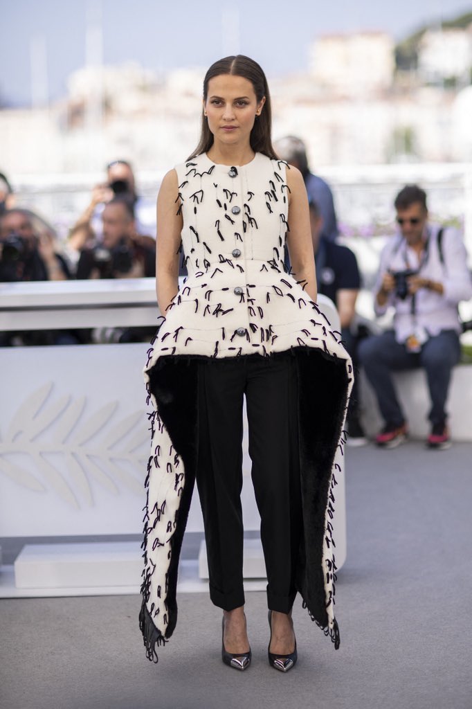 Alicia Vikander Attends Cannes 2022 Irma Vep Screening In Louis Vuitton