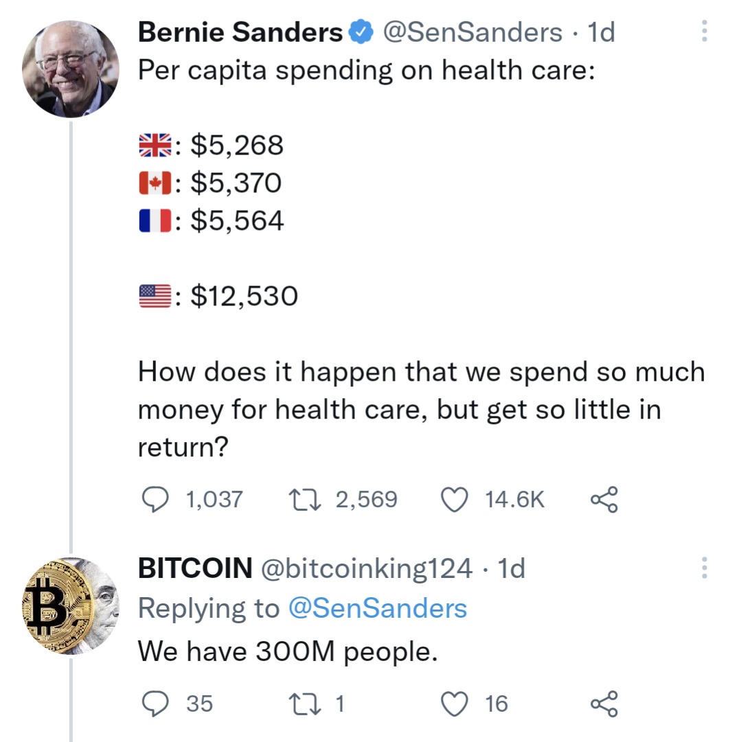 This is about the level I'd expect from someone called "bitcoin king"