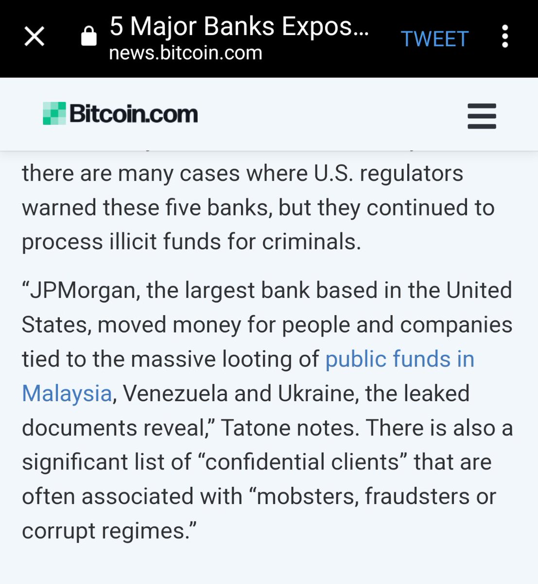 hippie_funny's tweet photo. @AMCbiggums @SherryFerrebee #NotTooBigToFail #EatTheRich @DeutscheBank RICO act needs to be used & prison needs to be your new home @DOJCrimDiv #DoTheDamnThing Bigger than #MADOFF Ponzi Scheme #CitadelScandal https://t.co/Qrx3r2FF6m