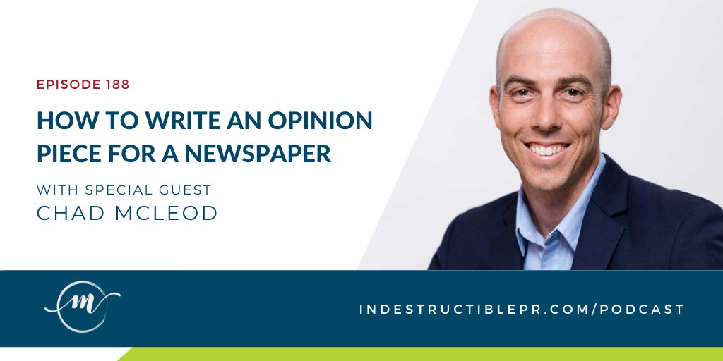 Shannon M. Wilkinson (@shannonnewyork) on Twitter photo RT <a href="/MollyMcPherson/">Molly McPherson</a>: Local newspapers may be the best place for your voice to be heard. @ChadMcLeod from <a href="/mcleodcomm/">McLeodCommunications</a> shares the benefits of writing an opinion piece to offer perspective from your side of the issue.
Listen 🎧: hubs.li/Q01c0CPn0 RT <a href="/MollyMcPherson/">Molly McPherson</a>: Local newspapers may be the best place for your voice to be heard. @ChadMcLeod from <a href="/mcleodcomm/">McLeodCommunications</a> shares the benefits of writing an opinion piece to offer perspective from your side of the issue.
Listen 🎧: hubs.li/Q01c0CPn0