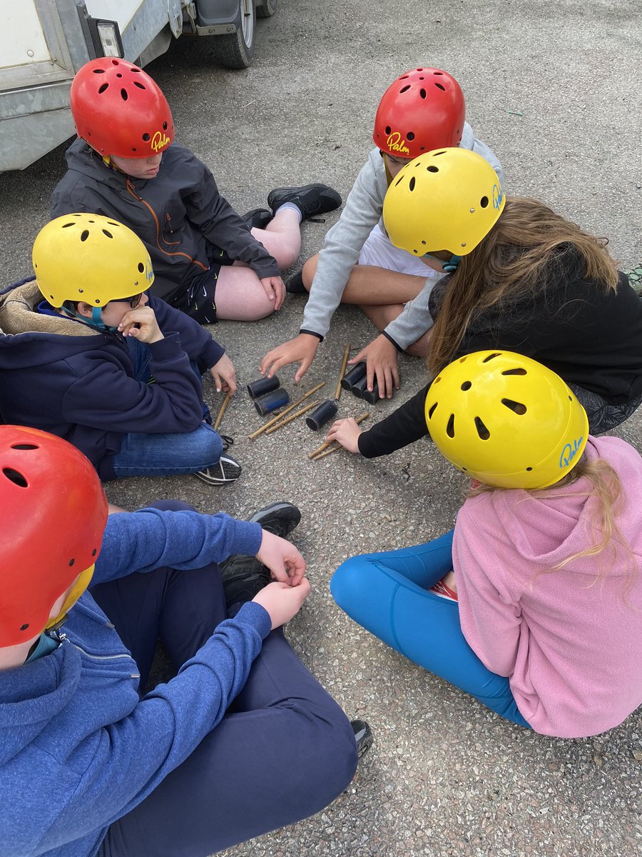 KA_Rector's tweet photo. “Planning, doing, reviewing” - key life lessons and fun too. The quietest member of the group, may have the best idea. #KAExplores #KAActivityWeek #outdoors #adventure https://t.co/tq4Puxe8Px