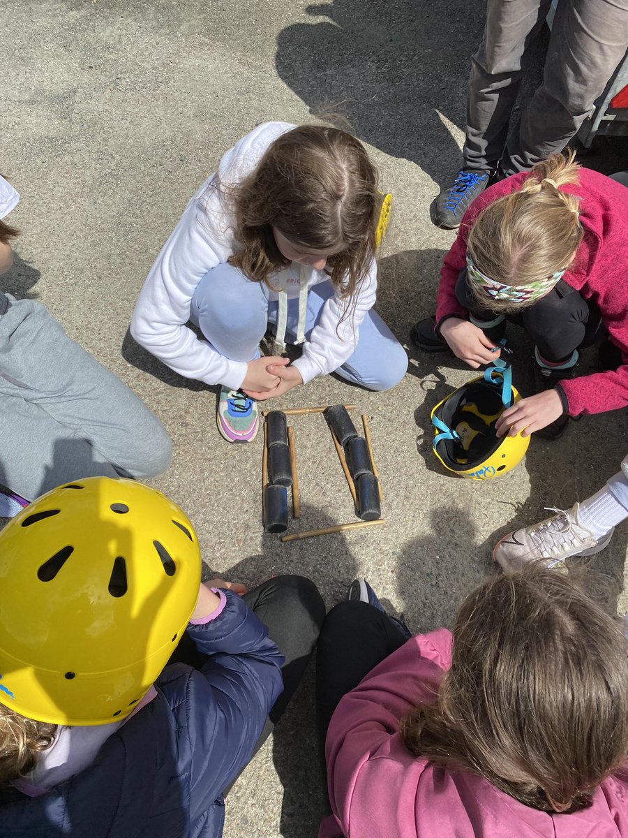 KA_Rector's tweet photo. “Planning, doing, reviewing” - key life lessons and fun too. The quietest member of the group, may have the best idea. #KAExplores #KAActivityWeek #outdoors #adventure https://t.co/tq4Puxe8Px