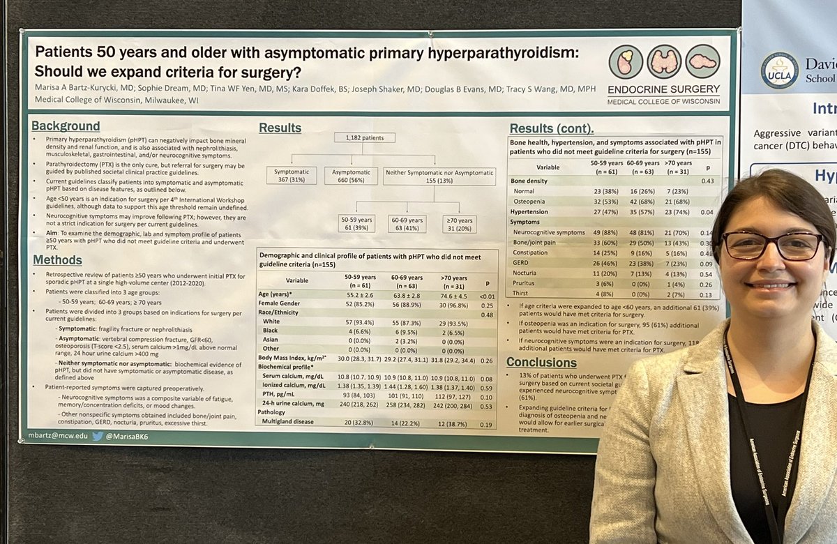Sophie Dream (@sdreammd) on Twitter photo Had such a great time at #AAES2022 with <a href="/MCWSurgery/">MCW Surgery</a> <a href="/MCWEndoSurg/">MCW EndocrineSurgery</a> @MarisaBK6 <a href="/oliviamdmd/">Olivia DeLozier</a> <a href="/patrickhangge/">Patrick Hangge</a> <a href="/tracyswangNYMKE/">Tracy Wang</a>!
Can’t wait to get back to talk to all the great <a href="/TheAAES/">American Association of Endocrine Surgeons</a> fellowship applicants again in the upcoming month! Had such a great time at #AAES2022 with <a href="/MCWSurgery/">MCW Surgery</a> <a href="/MCWEndoSurg/">MCW EndocrineSurgery</a> @MarisaBK6 <a href="/oliviamdmd/">Olivia DeLozier</a> <a href="/patrickhangge/">Patrick Hangge</a> <a href="/tracyswangNYMKE/">Tracy Wang</a>!
Can’t wait to get back to talk to all the great <a href="/TheAAES/">American Association of Endocrine Surgeons</a> fellowship applicants again in the upcoming month!
