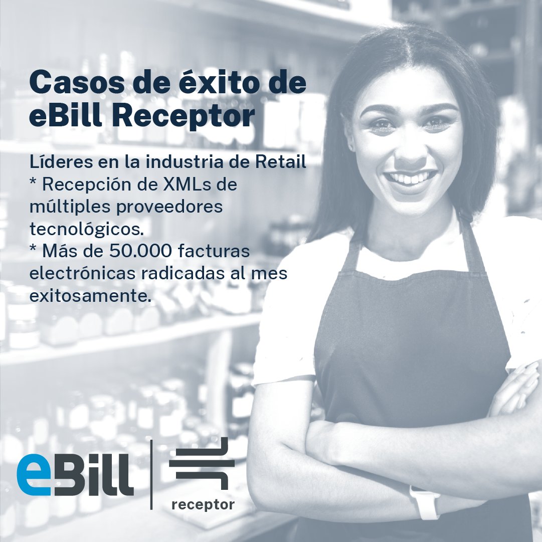 ¿Es posible la Interoperabilidad?
Con eBill Receptor si es posible y de forma exitosa recibimos los XMLs de todos los proveedores tecnológicos existentes en Colombia.#Pioneros #eBillReceptor #Colombia #Retail #Empresas #líderes
Info: servicioalcliente@fymtech.com