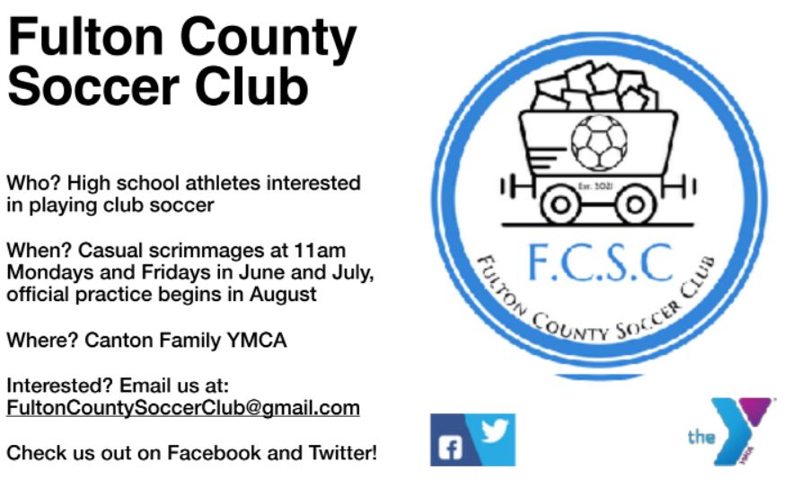 Soccer Club for any HS student who may be interested