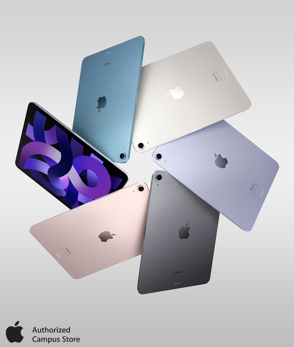 New iPad Air (5th generation) available at the Kennel Tech Center! 🐾😁

*Space gray &amp; pink available in-store other colors may be purchased online*

kennelbookstore.com
