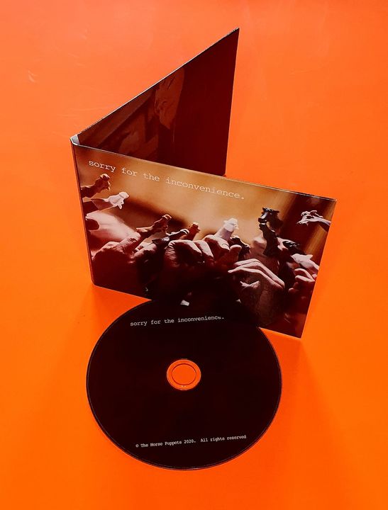 Ecopak CD created for The Horse Puppets. 
Need CDs? Visit cdunity.com