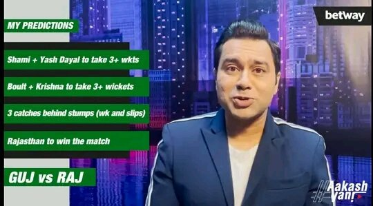 ChetanBaral1's tweet photo. Why to watch match when sir predictor @cricketaakash  already said before match ..🙏🙏🙏
Hope tomorrow sir predict lsg won the match 😊 https://t.co/KkyUFnMI5F
