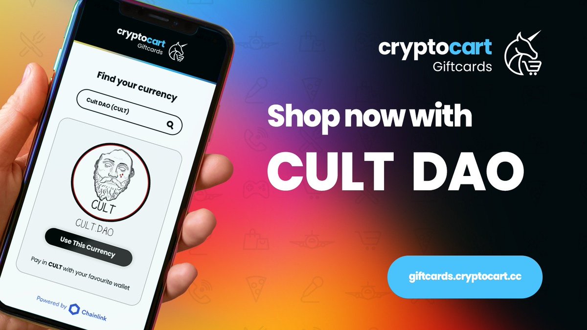CryptoCartCC's tweet photo. $CC X $CULT 🛒

The CryptoCart team are excited to announce our most recent strategical partnership with @wearecultdao 
 
For more information, please read our latest article 👇

https://t.co/2L8NGZ1VIj https://t.co/iuRfp0uaGV