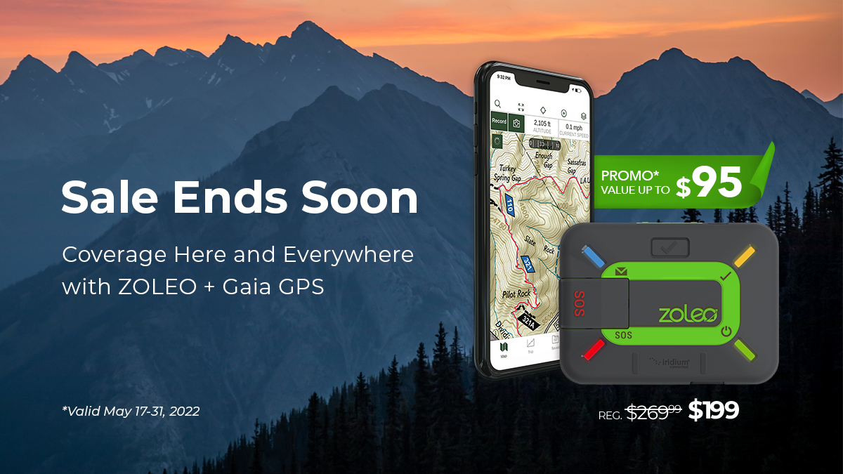 It's the last week to enjoy these exceptional savings! There’s never been a better time to get peace of mind with seamless global messaging from <a href="/ZOLEOinc/">ZOLEO Inc.</a> and offline maps and navigation from <a href="/GaiaGPS/">Gaia GPS</a>. Enjoy savings of up to $95 CAD/$70 USD. roadpost.ca/zoleo-satellit…