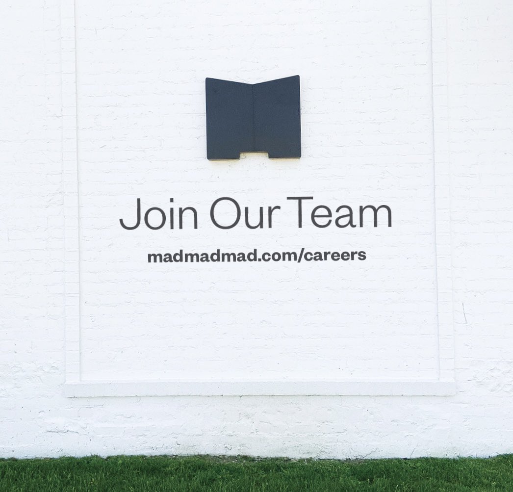 We’re looking for new team members! madmadmad.com/careers

#job #jobopportunity #3D #motiongraphics #graphicdesign #agency