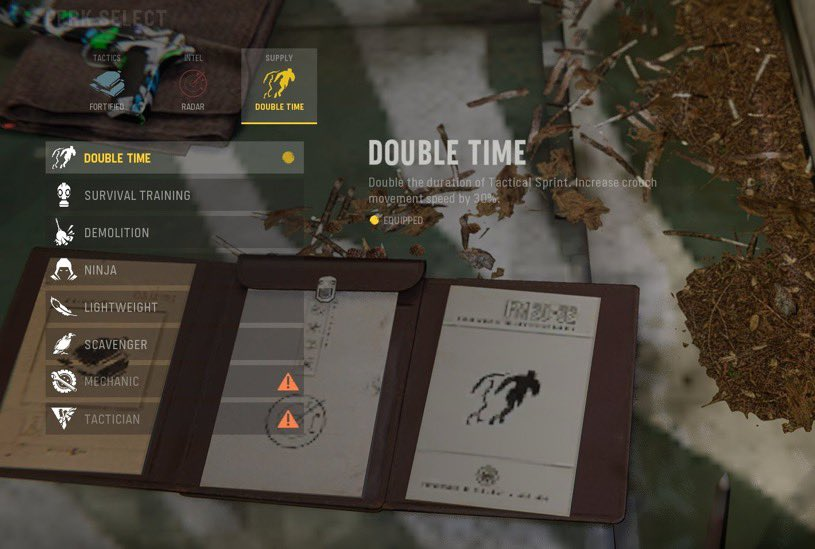 TheFlank's tweet photo. //🚨 Ninja and Overkill have switched places, with Ninja changing to a Perk 3 option. 

Players will now be able to run Fortified + Ninja, but can no longer run Ninja + Double Time. #TheFlank📢 https://t.co/VNFVkfoEFB