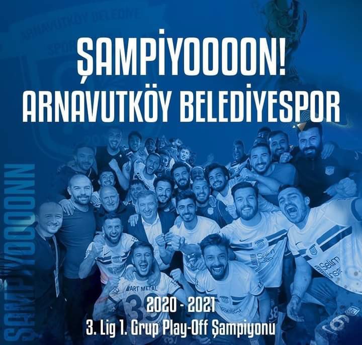 Gururlandık 👏🏻 Tebrikler Arnavutköy Belediyespor 🏆