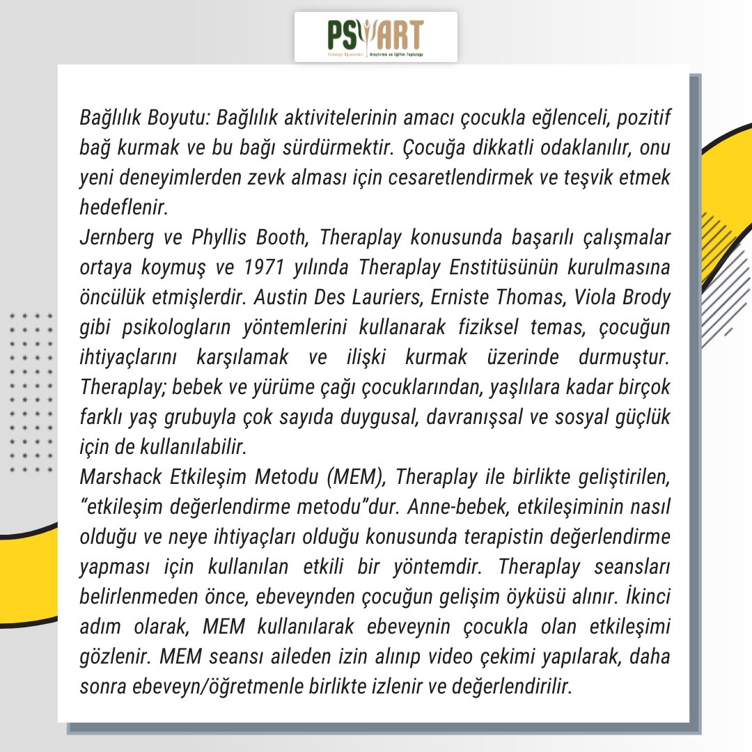 psiartorg's tweet photo. Kavram Köşesi’nde bu hafta: ‘’Theraplay Nedir?’’ https://t.co/5mecMncz5j