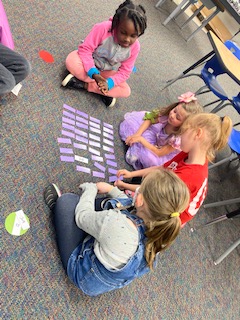 MrsACounts's tweet photo. Math Games from bring your child to work day.  Daniel enjoyed playing Concentration and Scoop Up with my students #Wegienkawildcat https://t.co/P8uqQeHVHm