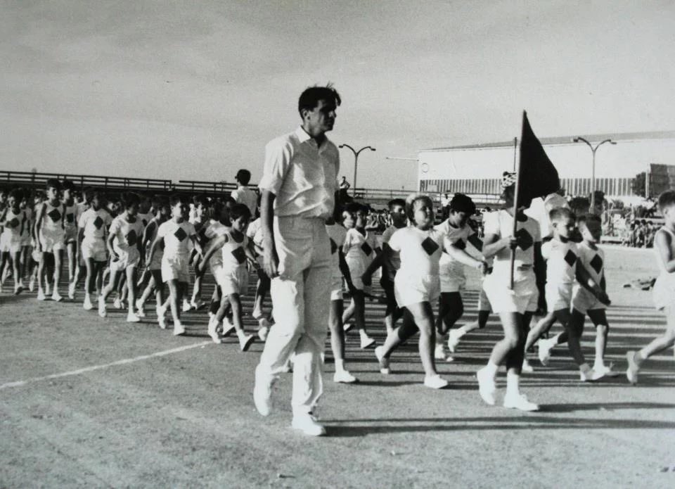 el_quarry's tweet photo. @GinoDeHaro Possibly one of the first sports days organised by Bishop Fitzgerald. Late 50s / early 60s https://t.co/94BOazYedj