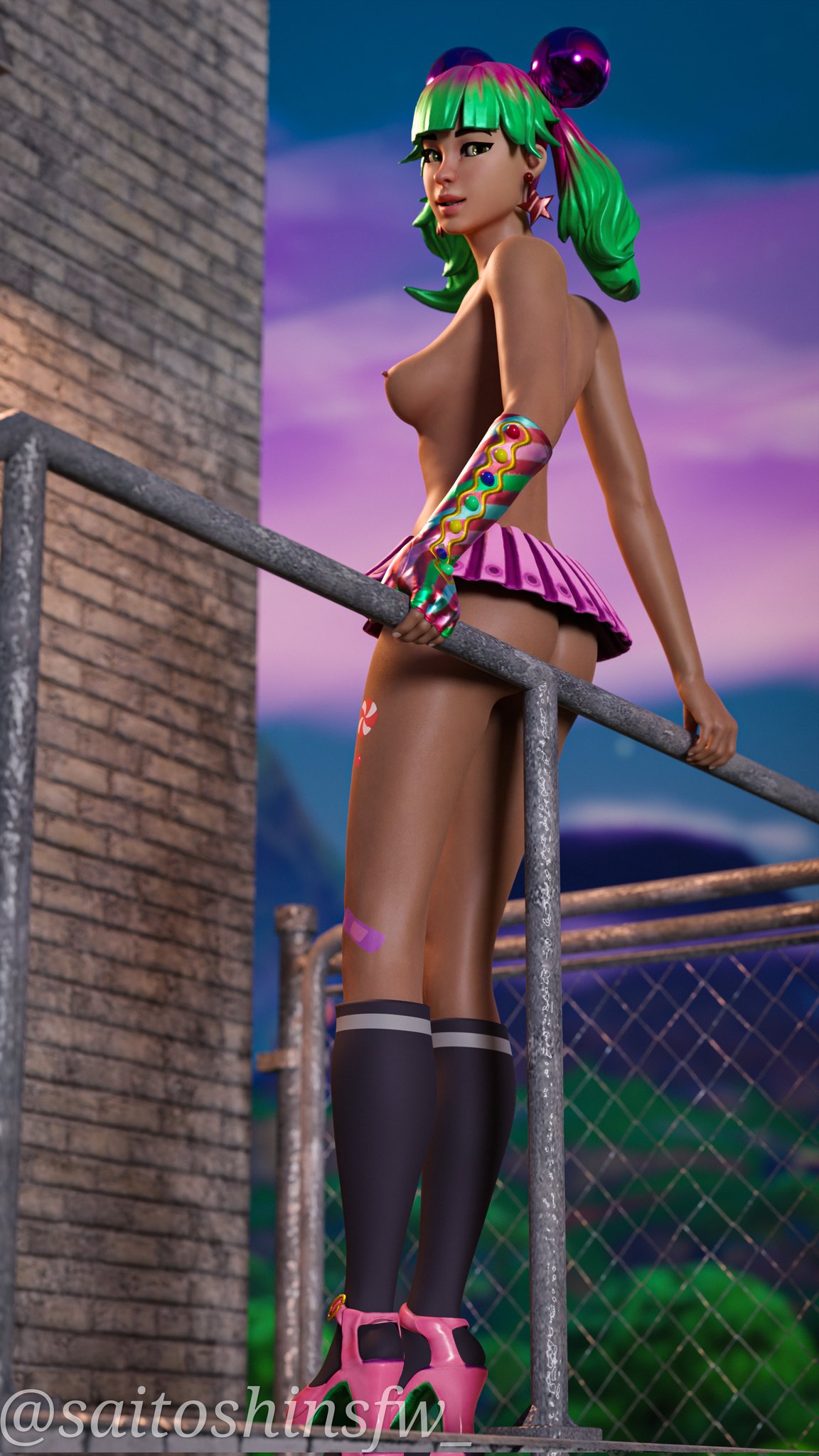 Ronin (hehim) on X: Candy queen😍💚 Huge thank to @NumbasDontLie (Credit  me if you repost) (Retweets and likes will be appreciated) Drop a follow  for more content like this. fortniterule34 rule34 zoey 