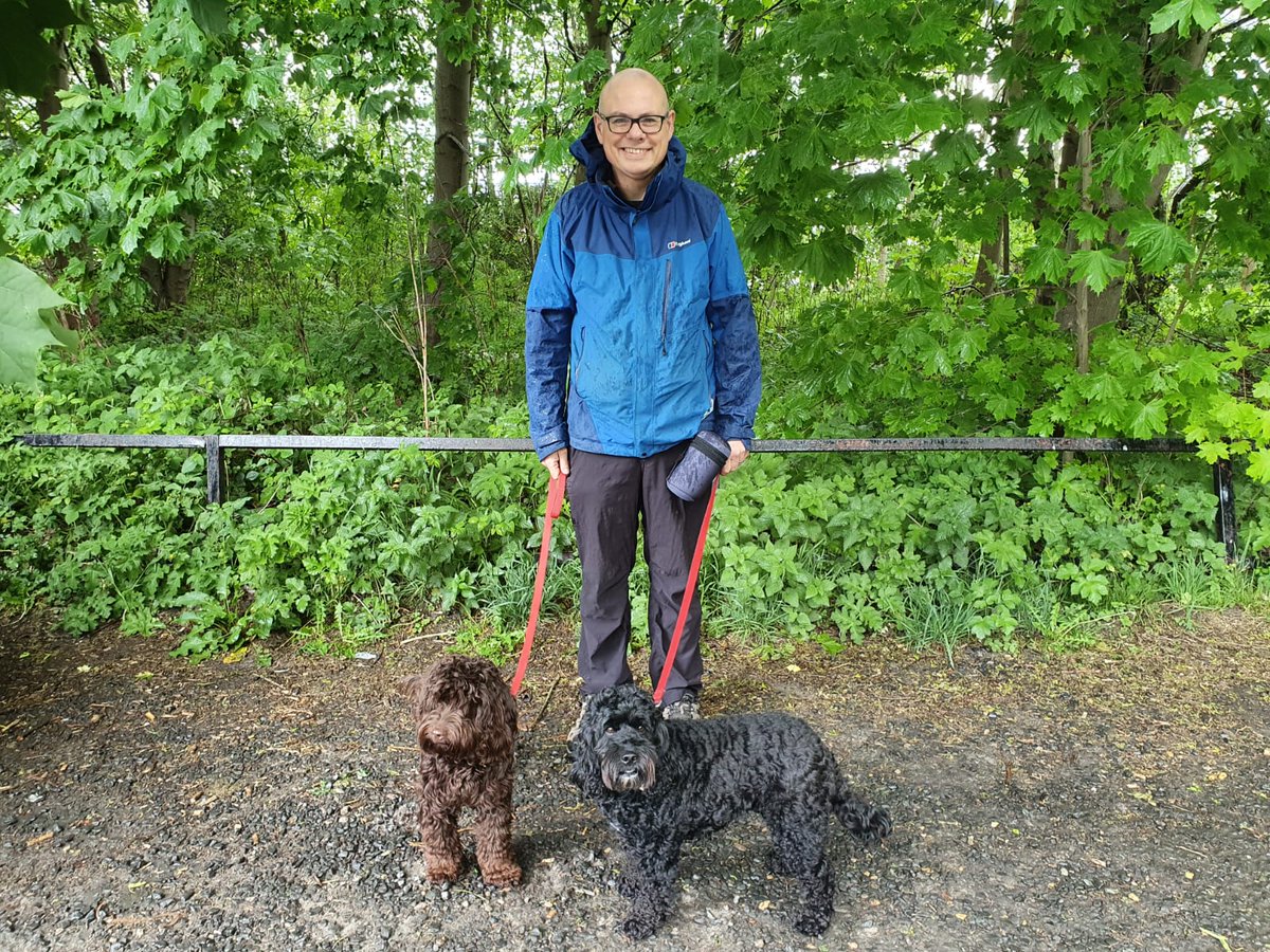 A very warm Happy Paws welcome to our new starters today, Pippa and Trixi. The weather wasn't kind to us on their first walk but they loved meeting some of their new friends and had the best time.