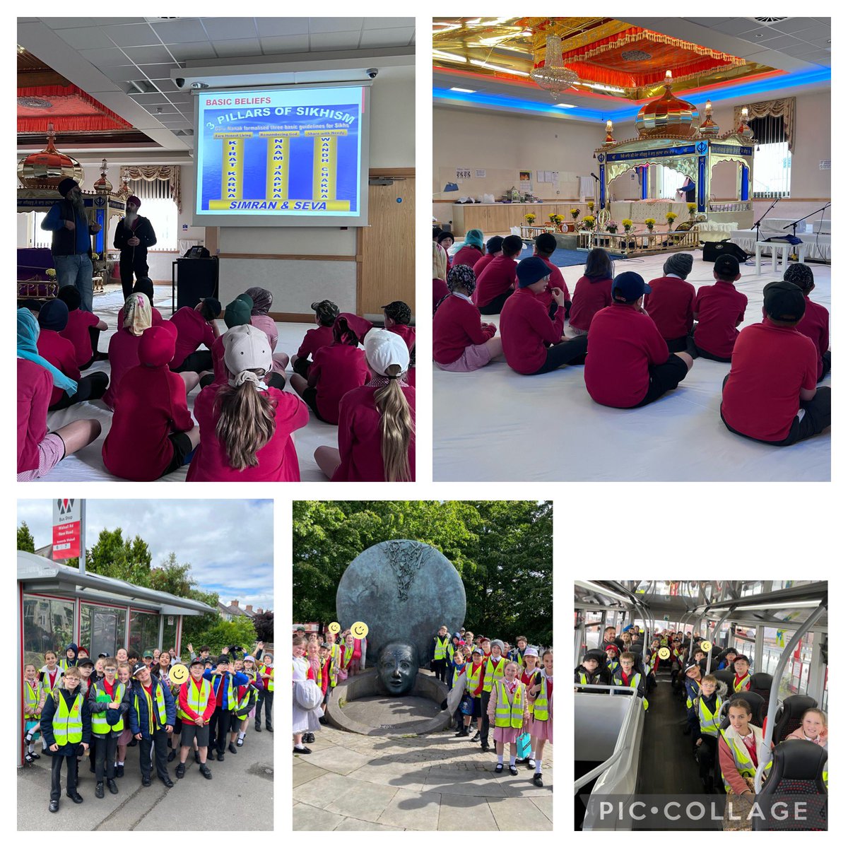 WhetstoneYear5's tweet photo. We visited a Gurdwara as part of our RE topic. We learned lots about the building, the Sikh faith, links with the local community, had traditional food for dinner and a small prayer was sang for us to listen to. Huge thanks to everyone at Guru Nanak Gurdwara Sahib Walsall! https://t.co/KR67ctELs8